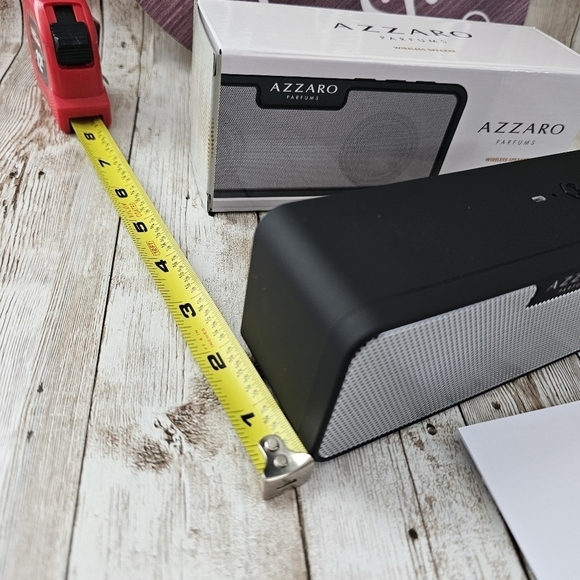 Azzaro Black And Gray Wireless Speaker - Picture 4 of 7
